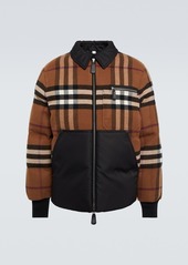 Burberry Vintage Check down jacket