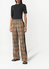 Burberry Vintage check high-waisted trousers