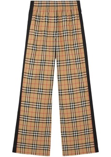 Burberry Vintage check high-waisted trousers