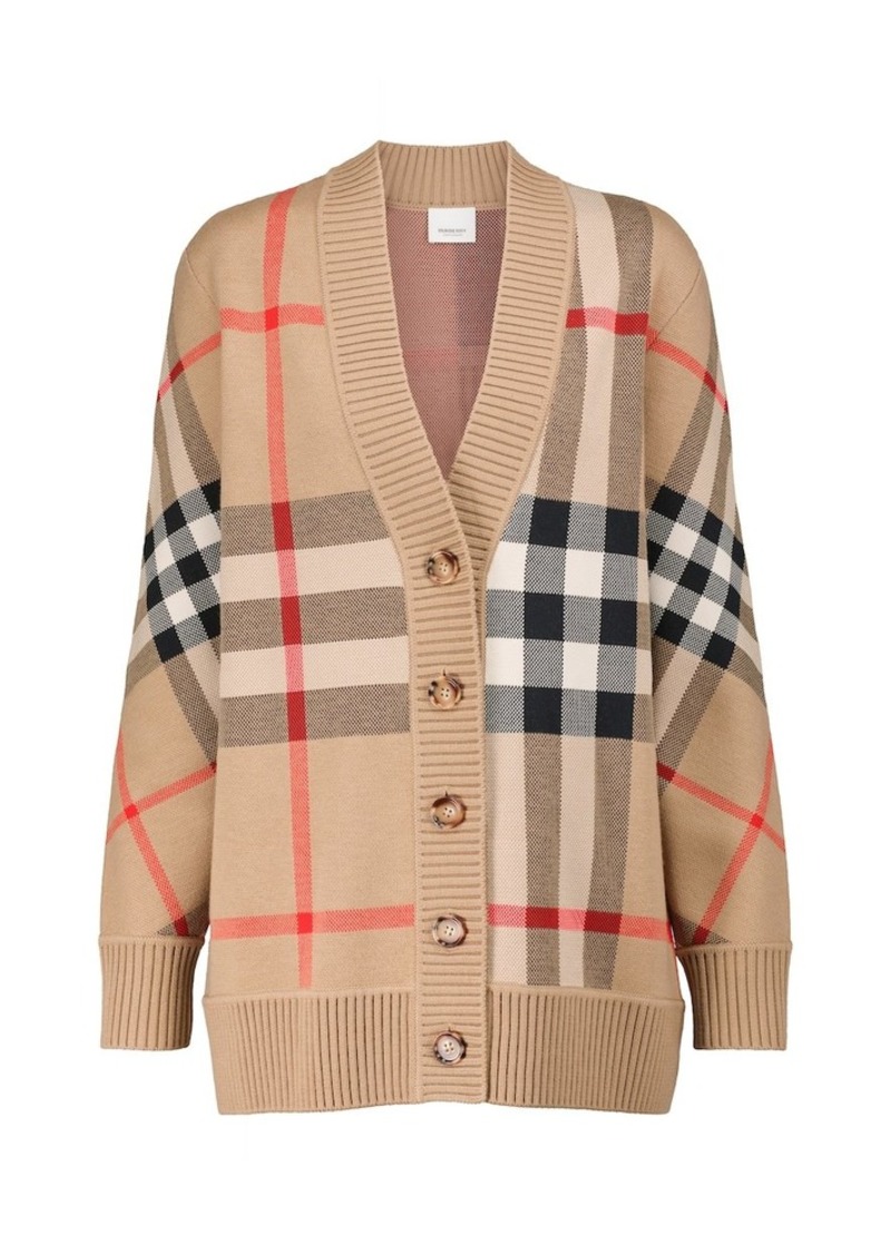 Burberry Vintage Check jacquard cardigan