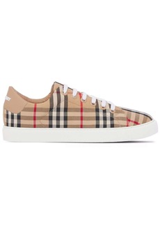 Burberry Vintage Check lace-up sneakers