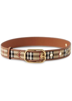 Burberry Vintage Check leather belt