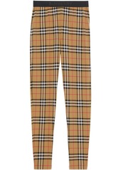 Burberry Vintage check logo leggings