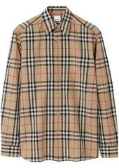 Burberry Vintage Check-pattern cotton shirt