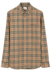 Burberry Vintage Check-pattern cotton shirt