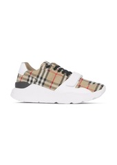 Burberry Vintage Check-pattern touch-strap sneakers