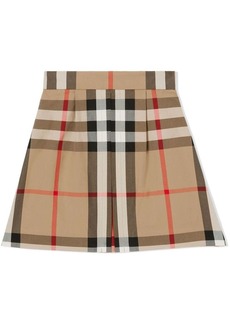 Burberry Vintage Check pleated skirt