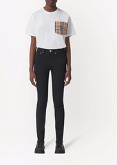 Burberry Vintage Check pocket cotton T-shirt