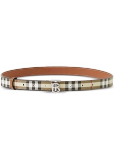 Burberry Vintage-check print belt