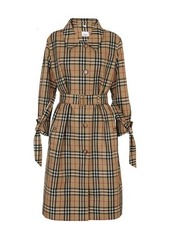 Burberry Vintage Check Recycled Polyester Car Coat