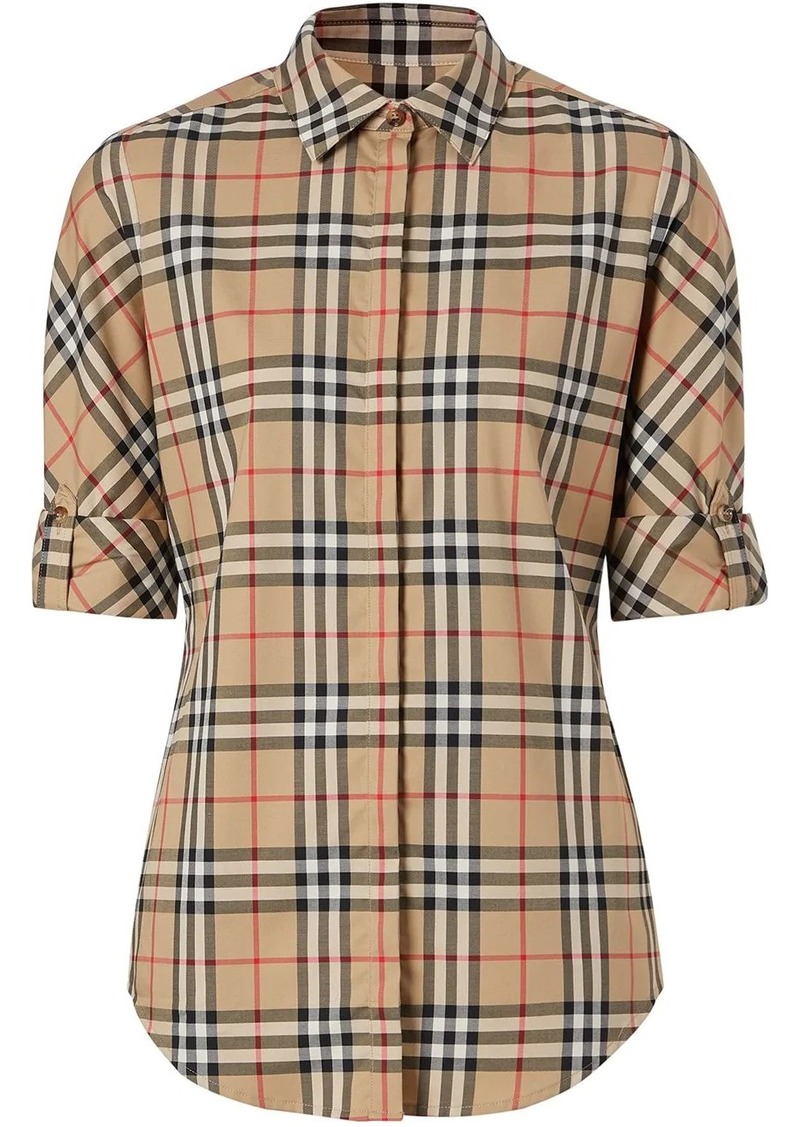 Burberry vintage check shirt