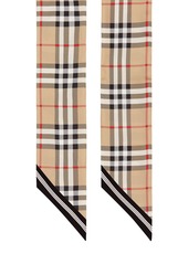 Burberry Vintage Check skinny scarf