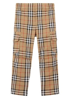 Burberry Vintage-check straight-leg trousers