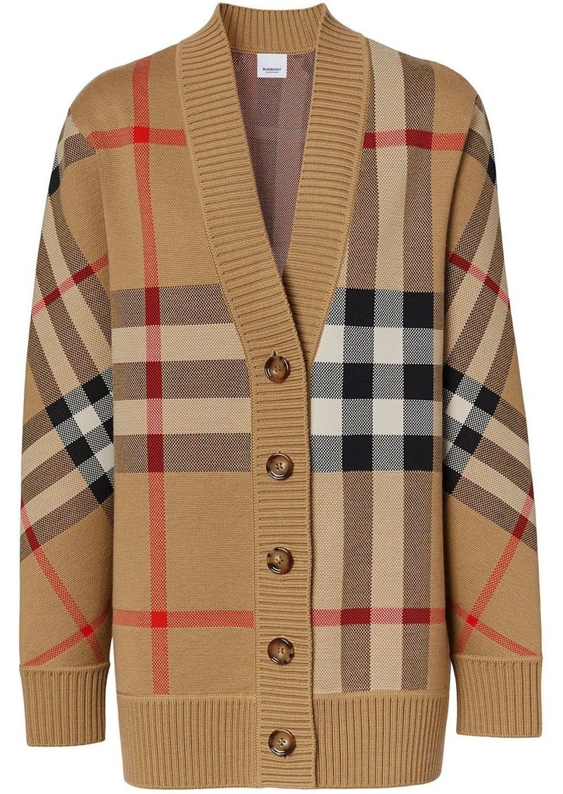 Burberry Vintage Check V-neck cardigan