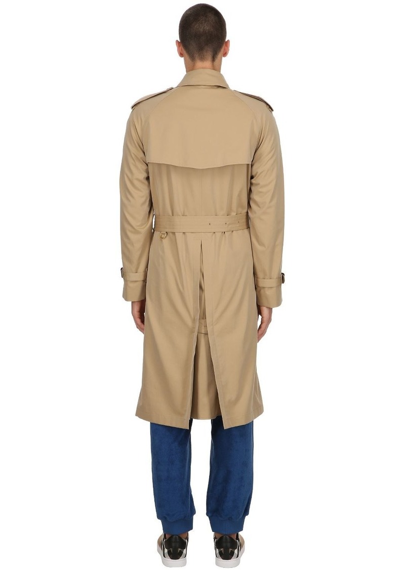 Burberry Westminster Rainbow Check Trench Coat | Outerwear