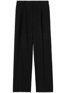 Burberry wide-leg pleated trousers