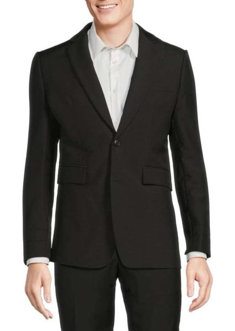 Burberry Wool Blend Blazer