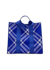 Burberry XL Check Shopper Tote