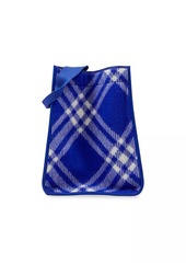 Burberry XL Check Shopper Tote