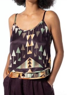 Burning Torch Labyrinth Cami In Multi