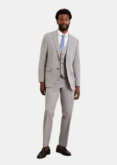 Burton Mens Essential Tailored Suit Trousers - Light Grey - 38S - Also in: 36S, 34, 36R, 30, 40R, 38R, 32, 34S