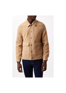 Burton Mens Faux Wool Shirt Jacket - Camel - M