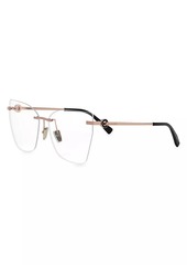 Bvlgari 58MM Butterfly Optical Glasses