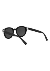 Bvlgari Aluminium 51MM Round Sunglasses