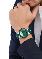 Bvlgari Aluminum Smeraldo Special Edition Aluminum & Rubber Watch/40MM