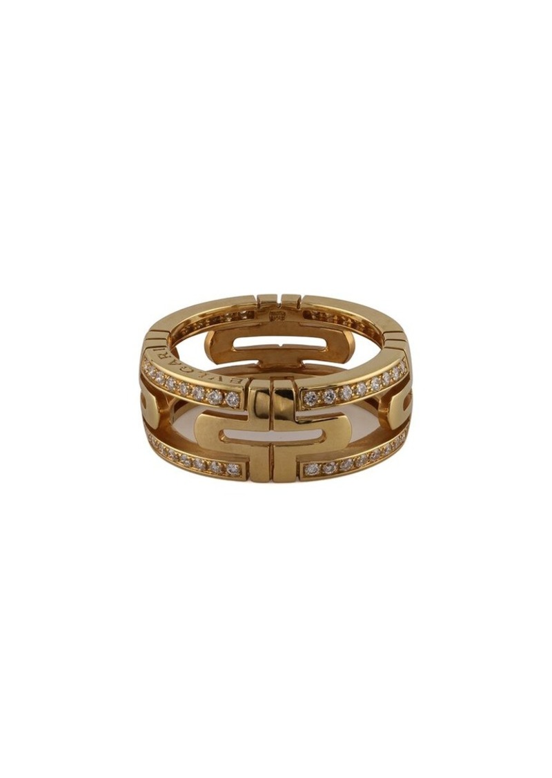 Bvlgari Bulgari Parentesi 18K Rose Gold 0.40 ct. tw. Diamond Ring