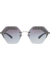 Bvlgari 0BV6103 20288G Geometric Sunglasses