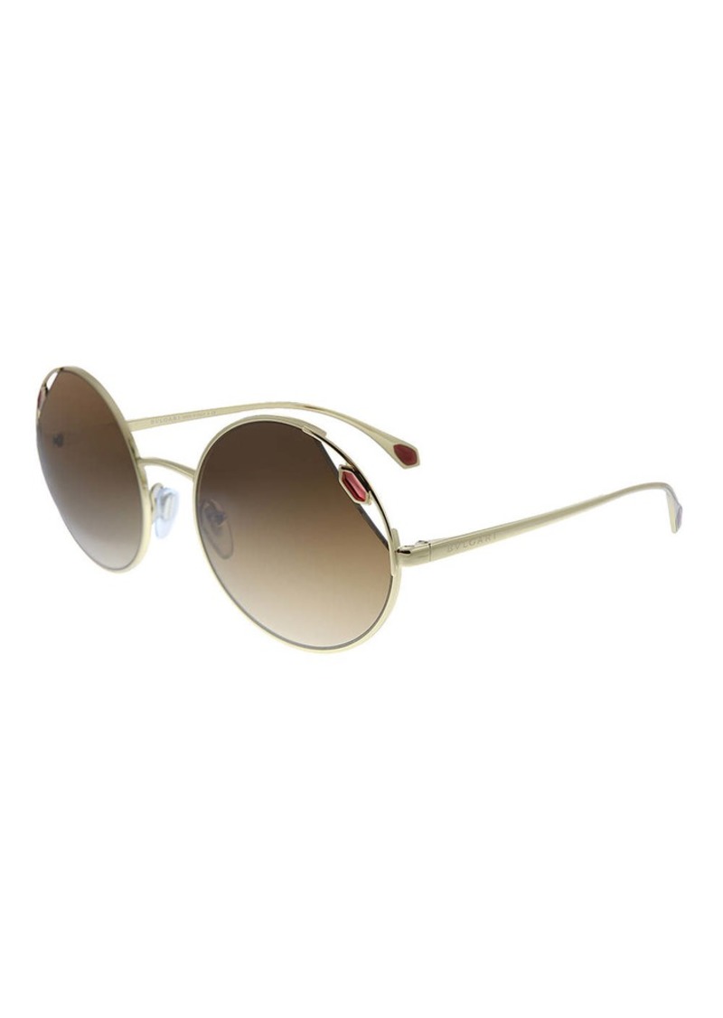 Bvlgari BV 6159 278/13 Womens Round Sunglasses