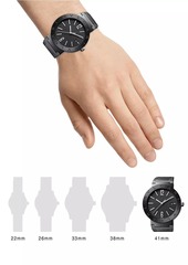 BVLGARI BVLGARI Black Stainless Steel Bracelet Watch/41MM