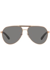 Bvlgari Men's Polarized Sunglasses, BV5055K - Matte Pink Gold-Tone Plated