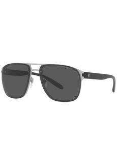 Bvlgari Men's Sunglasses, BV5058 60 - Matte Aluminium