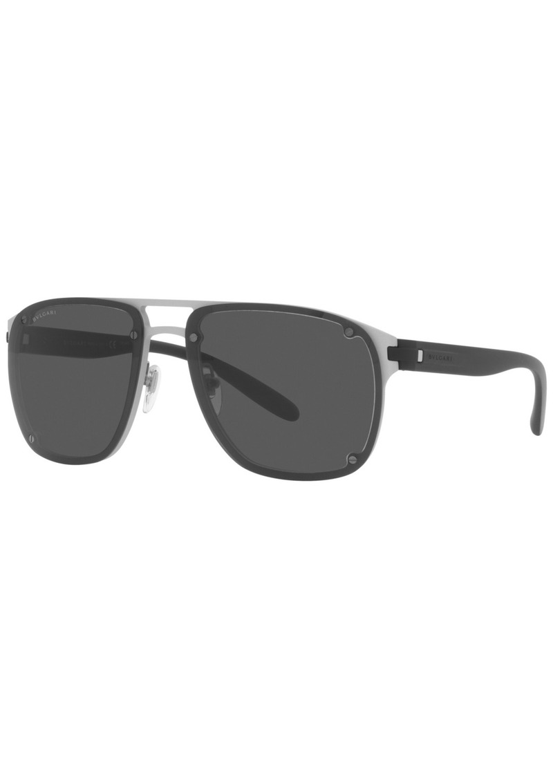 Bvlgari Men's Sunglasses, BV5058 60 - Matte Aluminium