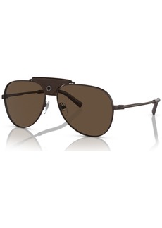 Bvlgari Men's Sunglasses, BV5061Q - Matte Brown