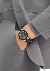 Bvlgari Two-Tone Granulated Chronograph Watch