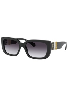 Bvlgari Women's Sunglasses - BLACK/GREY GRADIENT