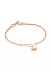 Bvlgari Divas' Dream 18K Rose Gold & Mother-Of-Pearl Medium Charm Bracelet