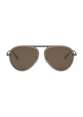 Bvlgari Octo 59MM Pilot Sunglasses