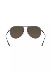 Bvlgari Octo 59MM Pilot Sunglasses