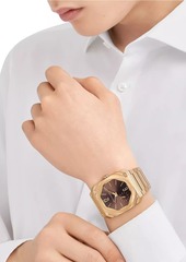 Bvlgari Octo Finissimo 18K Rose Gold Bracelet Watch