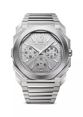 Bvlgari Octo Finissimo Stainless Steel Chronograph Watch