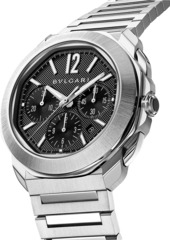 Bvlgari Octo Roma Stainless Steel Chronograph Bracelet Watch