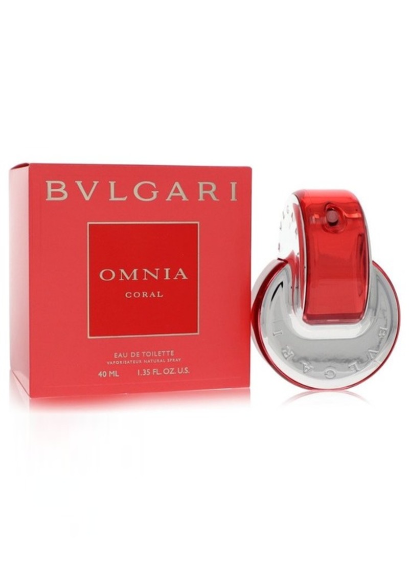 Omnia Coral by Bvlgari Eau De Toilette Spray 1.4 oz for Women