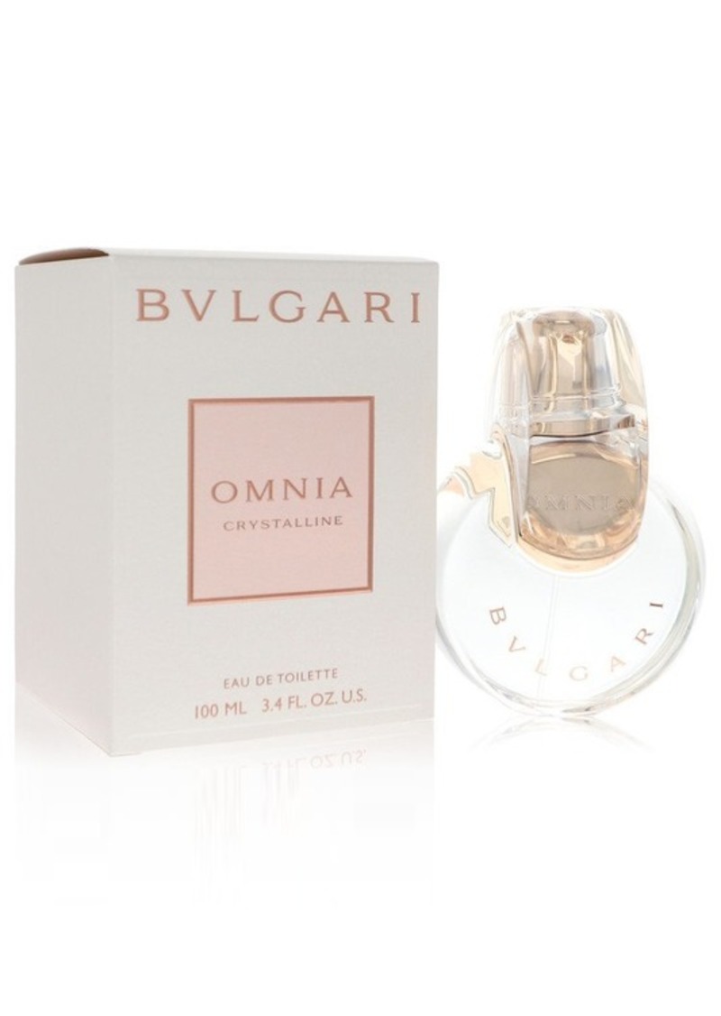 Omnia Crystalline by Bvlgari Eau De Toilette Spray 3.4 oz for Women