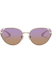 Bvlgari oval-frame sunglasses