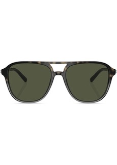 Bvlgari oversized tinted-lenses sunglasses