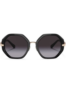 Bvlgari round-frame tinted sunglasses